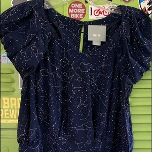 Anthropologie Constellation Blouse